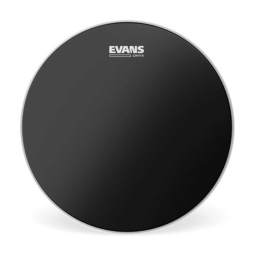 Parche Evans 12" Onyx Negro Doble Capa B12ONX2