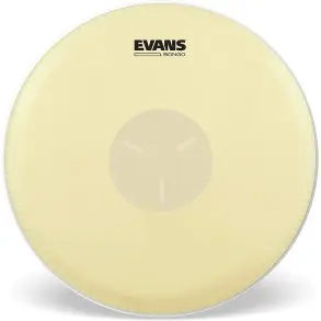 Parche Evans 7 - 1/4" Percusion Cuero Capa Simple Con centro reforzado EB07