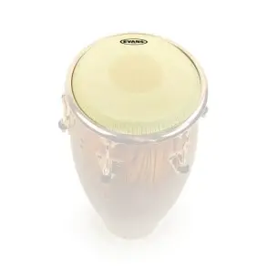 Parche Evans 12 1/2" Percusion Cuero Capa Simple EC1250