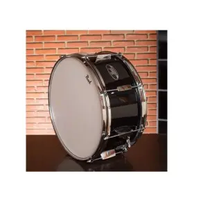Redoblante Pearl Roadshow 14" x 6.5 8 Torres Negro Jet Black