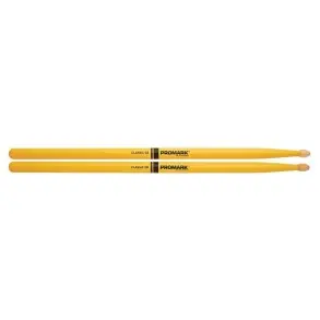 Palillos Promark Hickory 5B Punta - Madera Color Amarillo