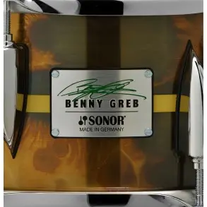 Redoblante Sonor Signature Benny Greb 13x5,75 Metal Brass