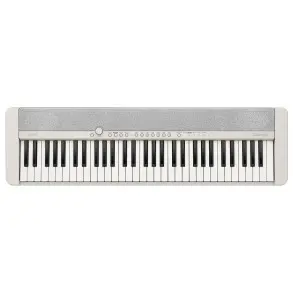 Teclado Casio CT-S1 5 Octavas - Sensitivo Bluetooth - USB CasioTone Color Blanco