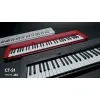 Teclado Casio CT-S1 5 Octavas - Sensitivo Bluetooth - USB CasioTone Color Rojo