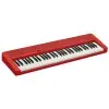 Teclado Casio CT-S1 5 Octavas - Sensitivo Bluetooth - USB CasioTone Color Rojo