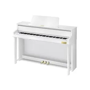 Piano Hibrido Casio GP310 Grand Hybrid 88 Teclas De Marfil Acción Martillo Blanco