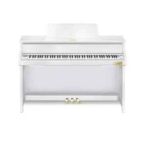 Piano Hibrido Casio GP310 Grand Hybrid 88 Teclas De Marfil Acción Martillo Blanco