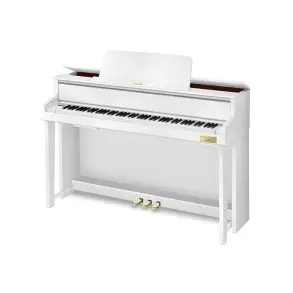 Piano Hibrido Casio GP310 Grand Hybrid 88 Teclas De Marfil Acción Martillo Blanco