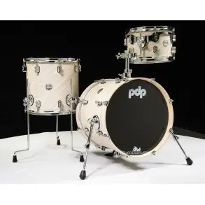Bateria PDP Maple 3 Cuerpos Twisted Ivory PDCM18BPTI Concept Maple