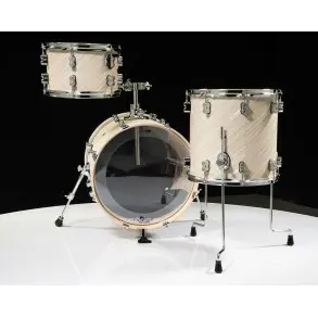 Bateria PDP Maple 3 Cuerpos Twisted Ivory PDCM18BPTI Concept Maple