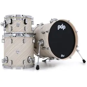 Bateria PDP Maple 3 Cuerpos Twisted Ivory PDCM18BPTI Concept Maple