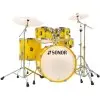 Bateria Sonor AQ1 Stage Color Amarillo Soportes Incluidos