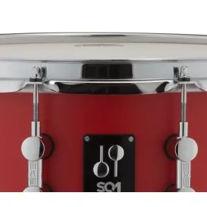 Redoblante Sonor SQ1 14"x6,5" Wood - Birch Hot Rod Red