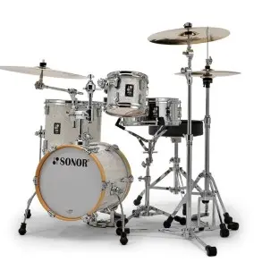 Bateria Sonor AQ2 Martini 4 Cuerpos - Maple White Pearl