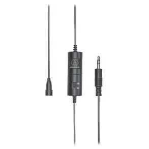 Micrófono Audio-Technica ATR3350IS condensador omnidireccional para celular o camara