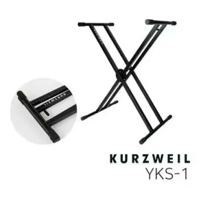 Soporte de Teclado KURZWEIL YKS1 Tipo Tijera - Doble