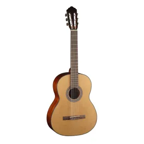 Guitarra Clásica Cort AC-200 Tapa Sólida Natural