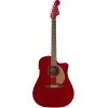 Guitarra Fender Electroacústica California Newporter Candy Apple Red