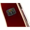 Guitarra Fender Electroacústica California Newporter Candy Apple Red