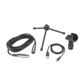 Microfono Dinámico de Estudio Audio Technica AT2005 USB - XLR