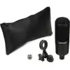 Kit Grabación de Estudio Audio Technica Microfono AT2020 + Auriculares M20X + Soporte