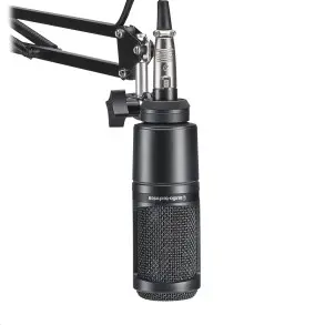 Kit Grabación de Estudio Audio Technica Microfono AT2020 + Auriculares M20X + Soporte