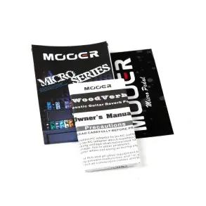 Micro Pedal Mooer WOODVERB Reverb Efecto Para Guitarra Acústica