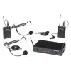 Sistema Inalámbrico Samson Concert 288 Doble Vincha C288PRESE-H y Corbatero