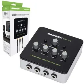 Amplificador de Auriculares Samson QH4