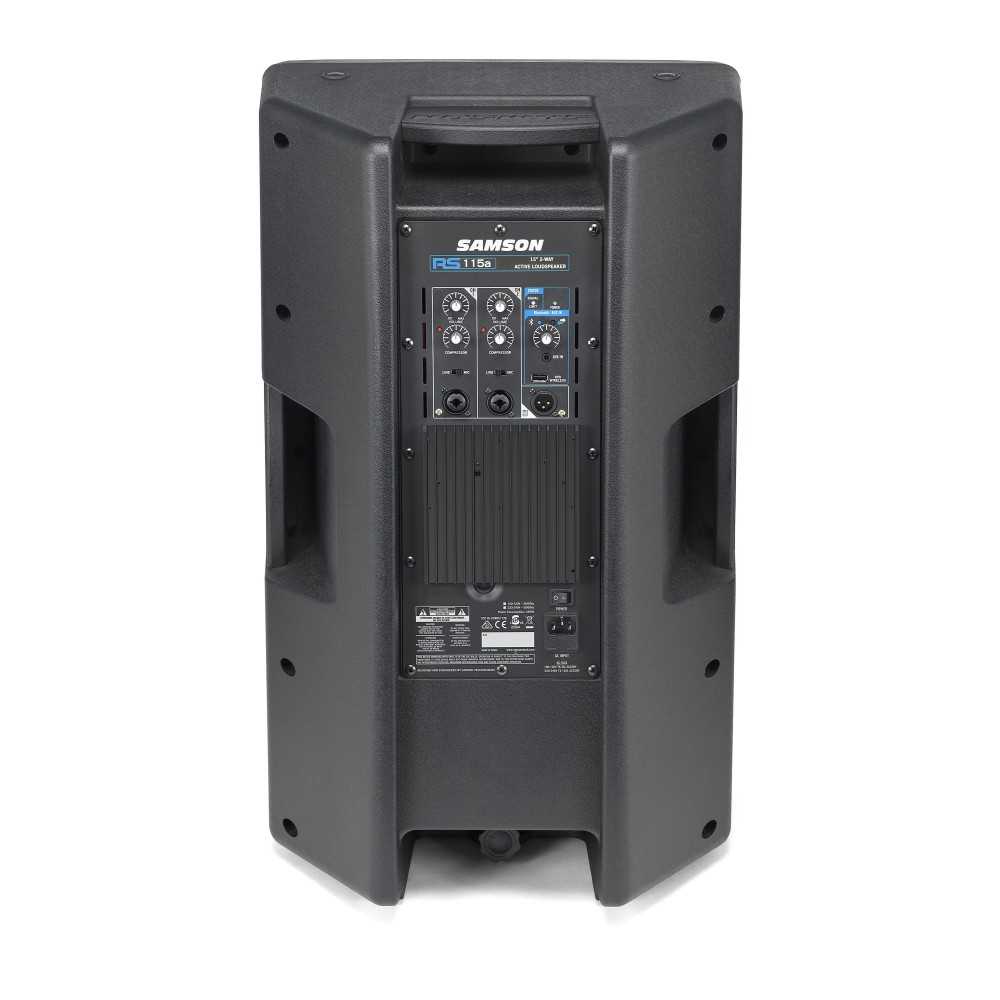 Bafle Samson RS115A Activo 200W Bluetooth y Compresor