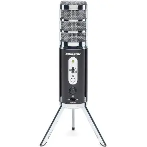 Micrófono Samson USB Multipatrón Satellite