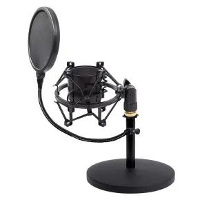 Soporte Samson De Mesa Para Micrófono Con Base Redonda Compatible Shure SM7
