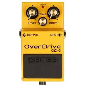 Pedal Boss Overdrive OD-3 Para Guitarra Eléctrica