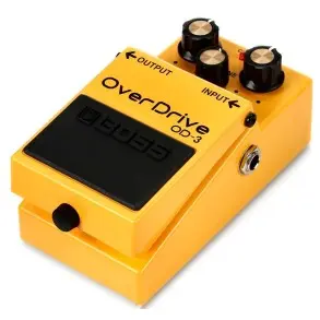 Pedal Boss Overdrive OD-3 Para Guitarra Eléctrica