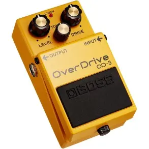 Pedal Boss Overdrive OD-3 Para Guitarra Eléctrica