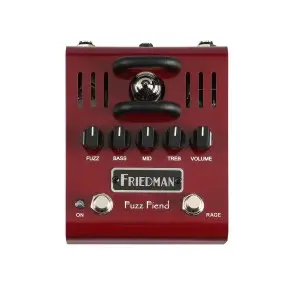 Pedal De Efecto Friedman Valvular Fuzz Fiend Para Guitarra Eléctrica