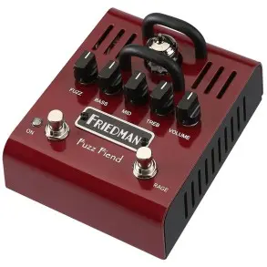 Pedal De Efecto Friedman Valvular Fuzz Fiend Para Guitarra Eléctrica