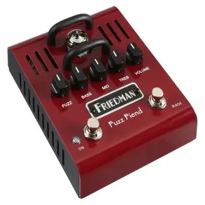 Pedal De Efecto Friedman Valvular Fuzz Fiend Para Guitarra Eléctrica