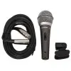 Micrófono Dinamico De Mano Samson Q6 Con Accesorios | Cable XLR/XLR