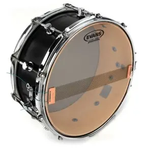 Parche Evans 14" Hazy Transparente Bordonero Hazy Capa Simple S14H20