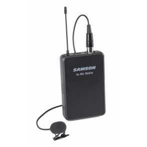 Transmisor Samson Con Micrófono Corbatero Levalier Para Sistema Go Mic