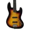 Jazz Bass Deluxe Squier Activo De 4 Cuerdas Sunburst