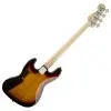 Jazz Bass Deluxe Squier Activo De 4 Cuerdas Sunburst