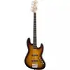 Jazz Bass Deluxe Squier Activo De 4 Cuerdas Sunburst