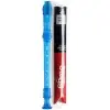 Flauta Dulce Soprano Escolar STAGG RECGER con Funda Azul