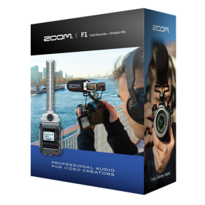 Grabadora ZOOM F1-SP con Micrófono Shotgun SGH-6 2 Canales