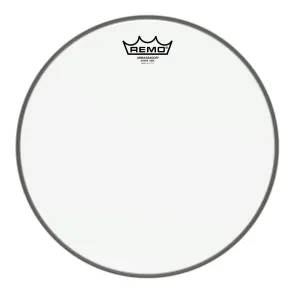 Parche Remo 12" Ambassador Transparente Bordonero Hazy Capa Simple SA011200