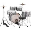 Bateria Pearl para Niño Roadshow Junior 5 Cuerpos Fierros + Platillos Red Wine