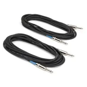 Cable Plug-Plug 3.3 metros Plug Metalico Neutrik x 2 UNIDADES