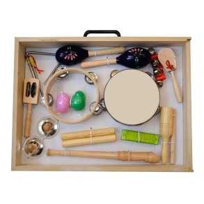 Set de Percusión KNIGHT para niños 10 Instrumentos